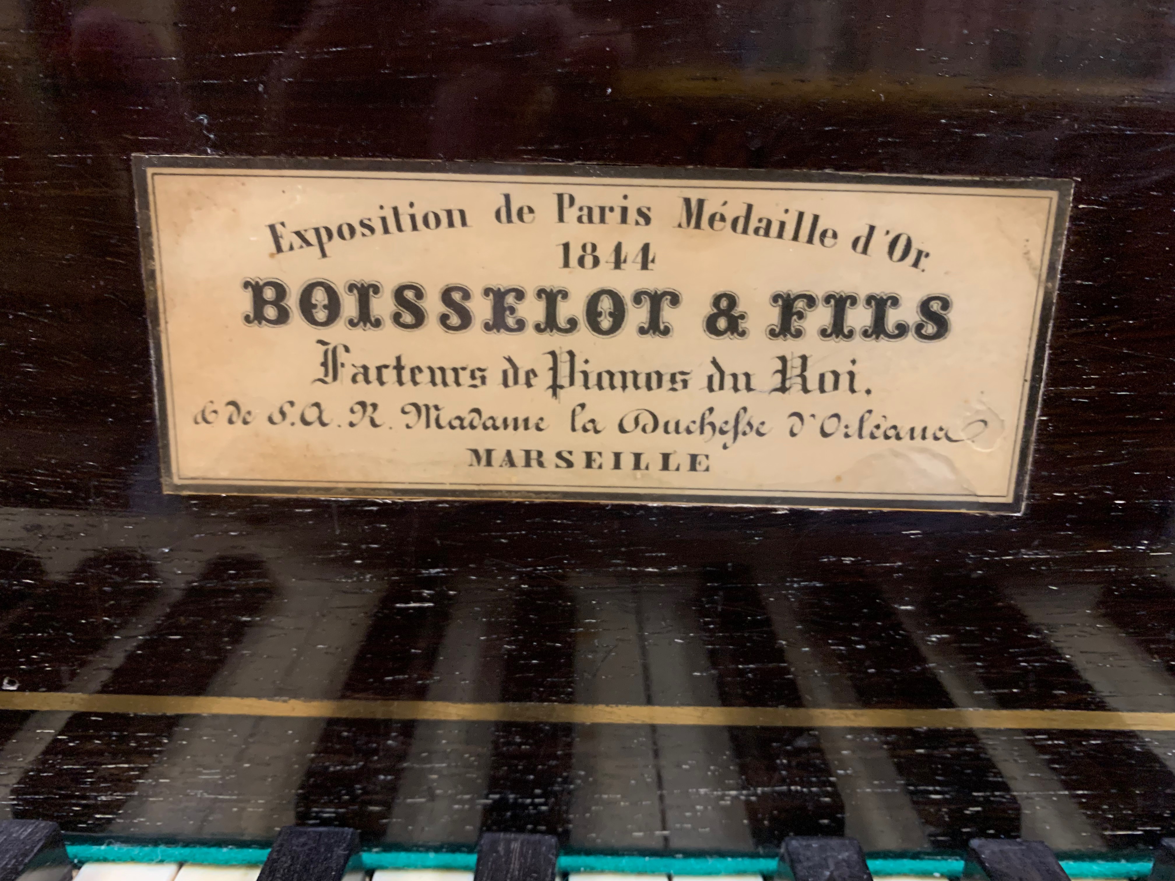 clic pour ouvrir dans un nouvel onglet Piano carré Erard à acheter sur Montpellier